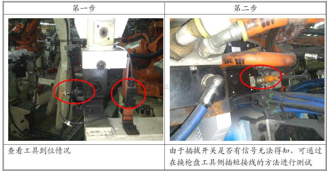 ABB機(jī)器人第七軸報(bào)溫度過高故障維修